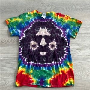 Colorful Tie-Dye Jerry Garcia  T-Shirt